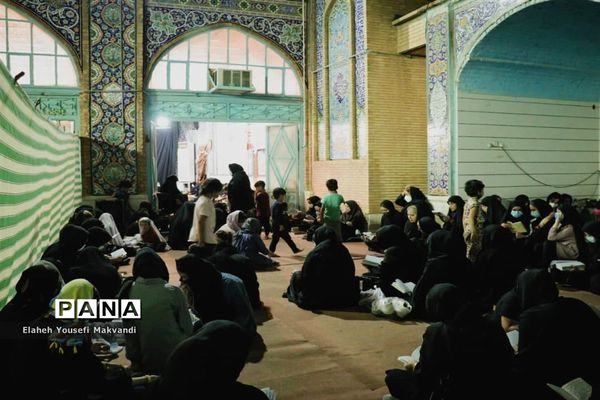 مراسم احیا شب بیست و یکم در شهرستان امیدیه