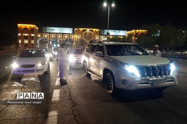 برپایی ایستگاه صلواتی به‌مناسبت شهادت حضرت علی(ع) در چابهار