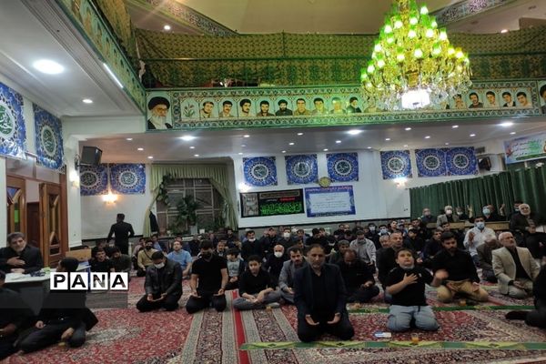 مراسم احیای شب قدر در  شهرستان بهار