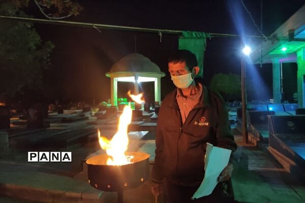 مراسم احیای شب قدر در  شهرستان بهار