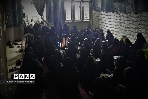 مراسم احیای شب بیست و سوم ماه مبارک رمضان در شهرستان کازرون