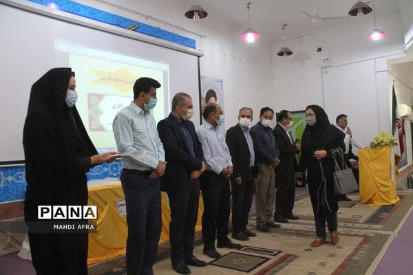 آیین تجلیل از برگزیدگان فراخوان گروه های آموزشی متوسطه شهرستان بهبهان