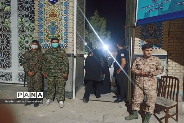 تشیع پیکر پنج شهید گمنام در شهرستان قرچک