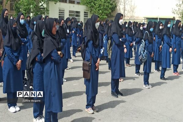 تشییع پیکر شهید گمنام در آموزش و پرورش و مدارس شهرستان ملارد