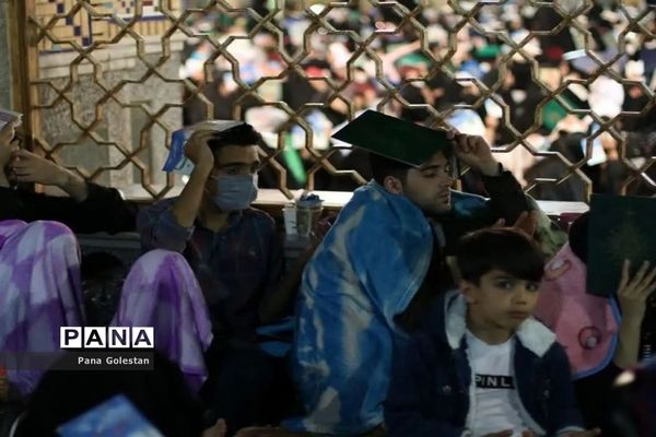 احیای شب بیست و سوم ماه رمضان در استان گلستان