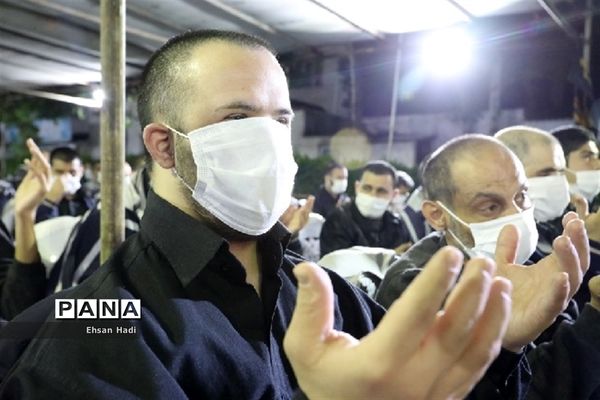 مراسم احیای شب بیست و سوم ماه رمضان در کنار فرزندان آسایشگاه شهید‌بهشتی مشهد