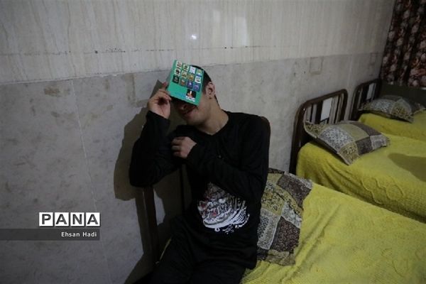 مراسم احیای شب بیست و سوم ماه رمضان در کنار فرزندان آسایشگاه شهید‌بهشتی مشهد