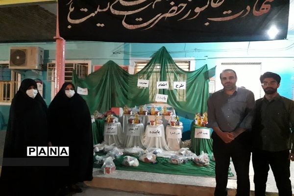 برپایی آیین احیای شب قدر در دبیرستان هیأت امنایی پاینده اهواز