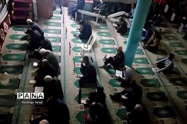 مراسم شب بیست و سوم ماه مبارک رمضان در مساجد میاندورود