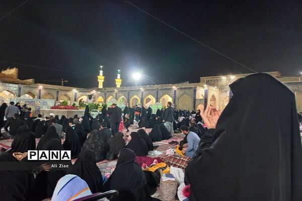 مراسم احیای شب بیست و سوم ماه رمضان در حرم مطهر رضوی