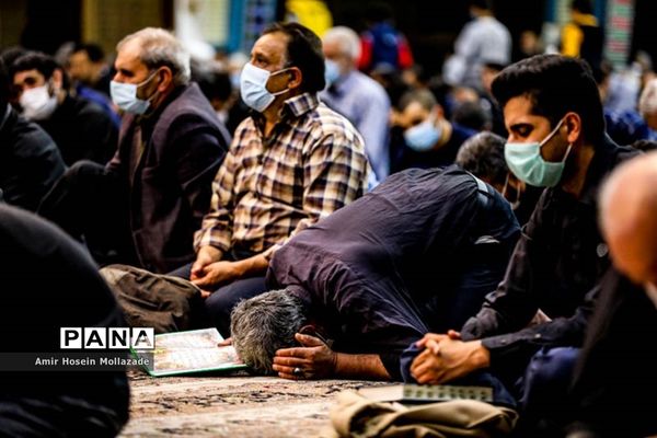 مراسم احیای شب بیست و سوم ماه مبارک رمضان در حسینیه ثارالله ارومیه