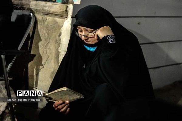 احیای شب بیست و سوم ماه مبارک رمضان در شهرستان امیدیه