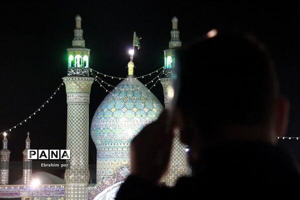 شب بیست و سوم ماه رمضان در حرم حضرت محمد هلال بن علی( ع )