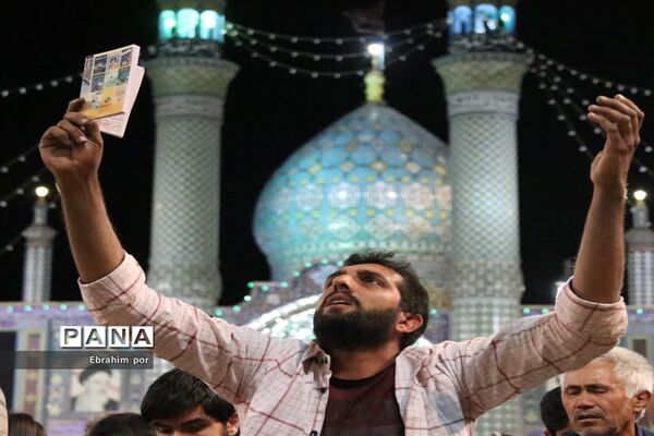 شب بیست و سوم ماه رمضان در حرم حضرت محمد هلال بن علی( ع )
