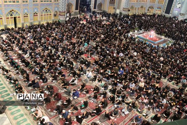 شب بیست و سوم ماه رمضان در حرم حضرت محمد هلال بن علی( ع )