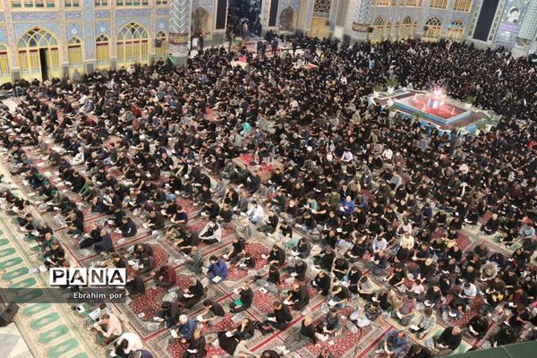 شب بیست و سوم ماه رمضان در حرم حضرت محمد هلال بن علی( ع )