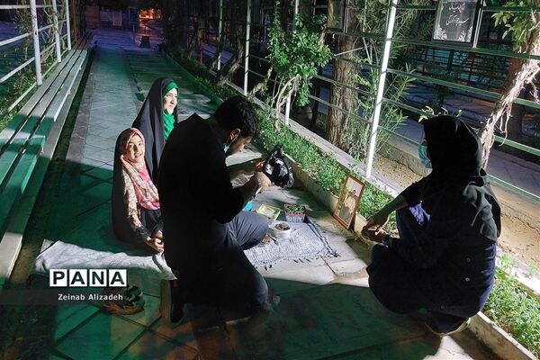 پشت صحنه فیلم کوتاه «میهمانی لاله»