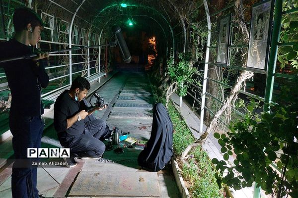 پشت صحنه فیلم کوتاه «میهمانی لاله»