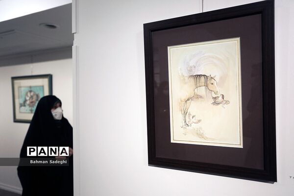 افتتاح نمایشگاه نگارگران