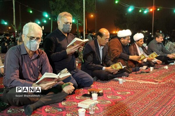 احیای شب بیست و سوم ماه رمضان در اهواز