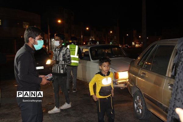 برپایی موکب جوانان حضرت علی اکبر(ع)  در خراسان جنوبی