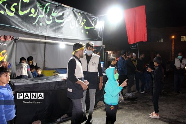 برپایی موکب جوانان حضرت علی اکبر(ع)  در خراسان جنوبی