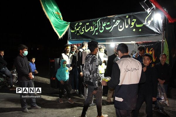 برپایی موکب جوانان حضرت علی اکبر(ع)  در خراسان جنوبی