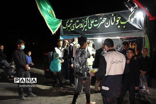 برپایی موکب جوانان حضرت علی اکبر(ع)  در خراسان جنوبی