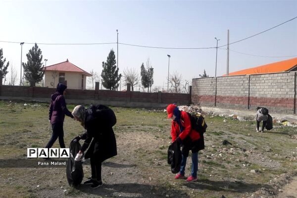 فعالیت‌های فعالان محیط زیست ملارد در هفته زمین