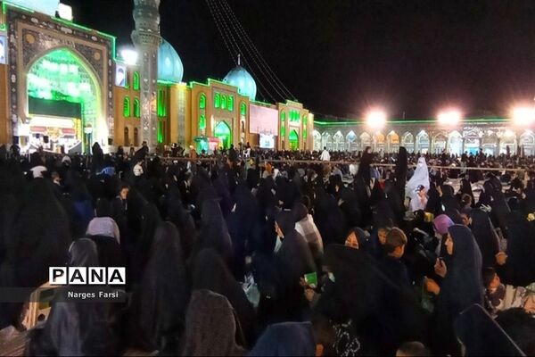 مراسم احیاء سومین شب قدر در قم-2