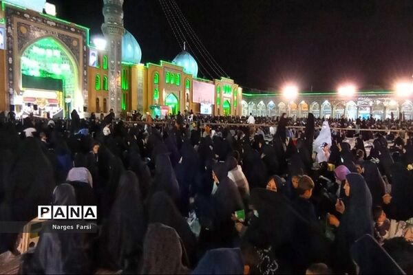 مراسم احیاء سومین شب قدر در قم-2