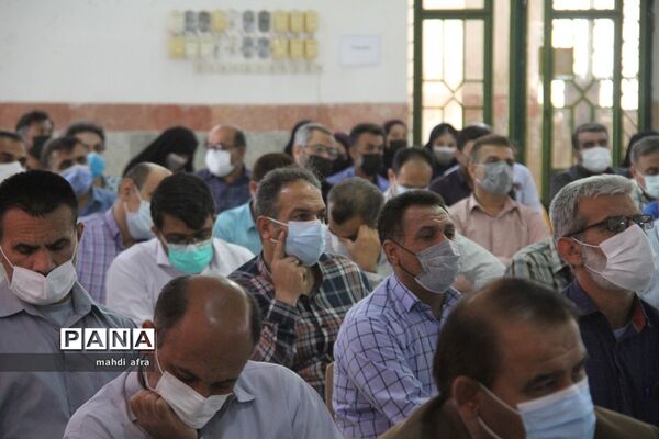 همایش بزرگ فرهنگیان شهرستان بهبهان به‌مناسبت روز جهانی قدس