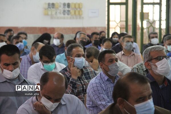 همایش بزرگ فرهنگیان شهرستان بهبهان به‌مناسبت روز جهانی قدس