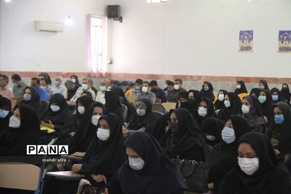 همایش بزرگ فرهنگیان شهرستان بهبهان به‌مناسبت روز جهانی قدس