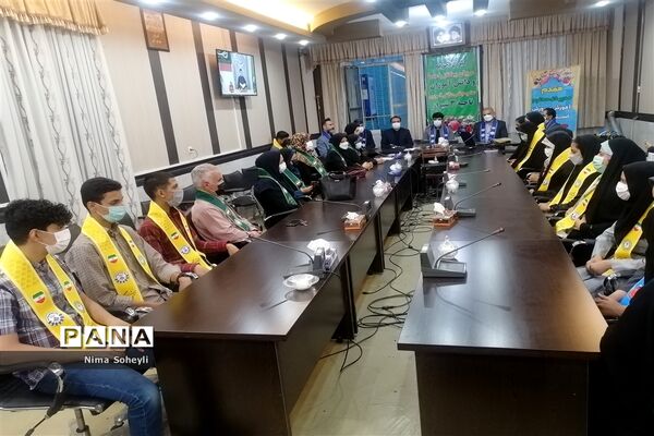 برپایی ضیافت افطاری ساده به میزبانی سازمان دانش‌آموزی  ناحیه سه شیراز
