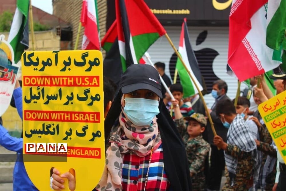 راهپیمایی روز قدس در میاندورود