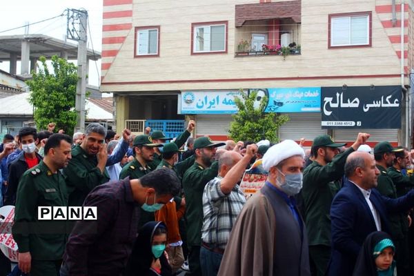 راهپیمایی روز قدس در میاندورود