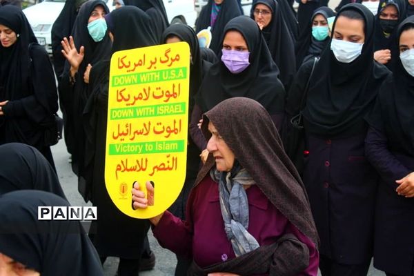 راهپیمایی روز قدس در میاندورود