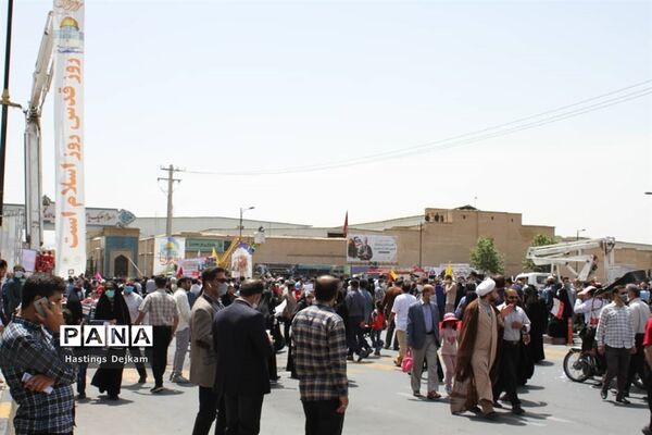حضور حماسی مردم شیراز در راهپیمایی روز قدس