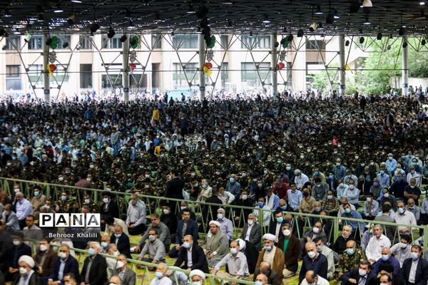 نماز جمعه تهران در روز جهانی قدس