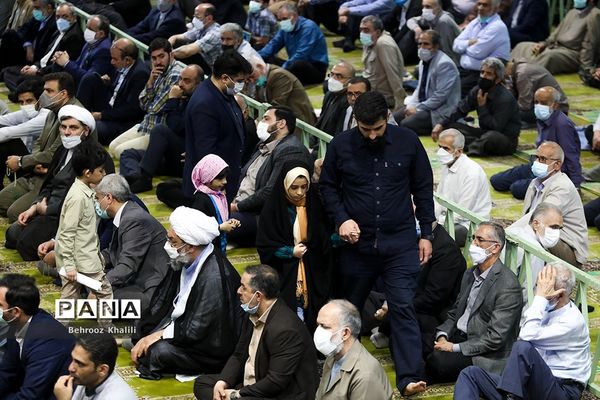 نماز جمعه تهران در روز جهانی قدس