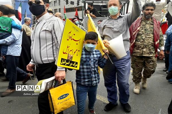 حضور پرشور نسل جدید در راهپیمایی روز قدس