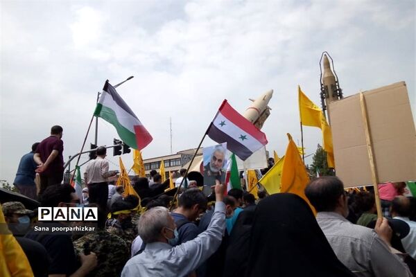 راهپیمایی روز قدس در تهران