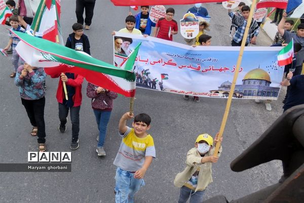 بانگ استکبارستیزی مردم در خیابان‌های بهنمیر پیچید