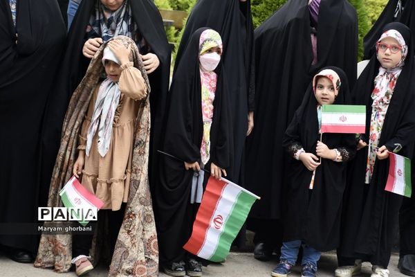 بانگ استکبارستیزی مردم در خیابان‌های بهنمیر پیچید