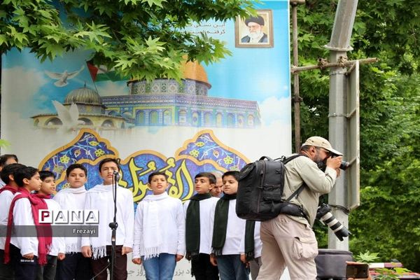 حضور پرشکوه مردم اصفهان در راهپیمایی روز قدس