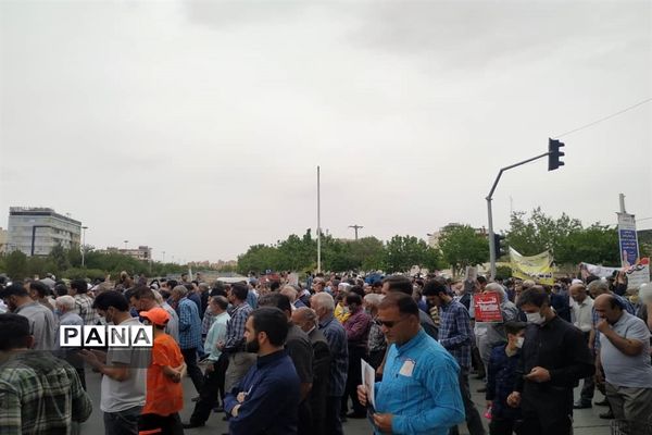 حضور دانش‌آموزان شاهین شهری در روز قدس