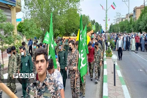 برگزاری راهپیمایی  روز قدس در اردستان