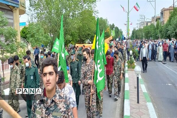 برگزاری راهپیمایی  روز قدس در اردستان