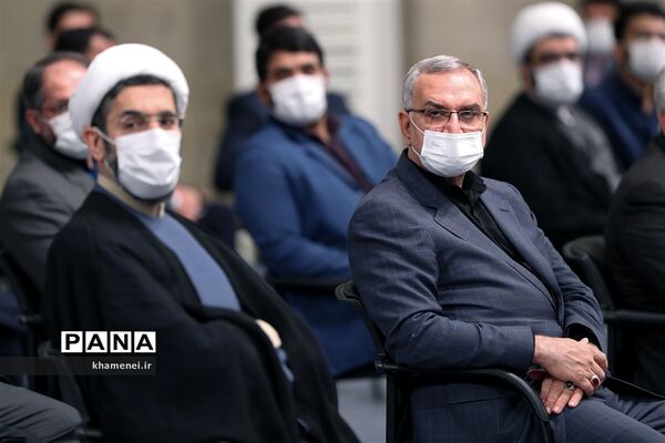 دیدار جمعی از دانشجویان با رهبر انقلاب